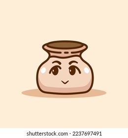 Cute adorable cartoon classic vintage retro paper ink pen illustration sticker icon mascot and logo