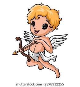 Cute Adorable Cupid cartoon character