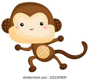 a cute and adorable monkey strike a pose