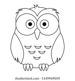 cute and adorable owl character