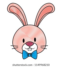 cute and adorable rabbit character