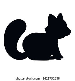 Cute adorable red panda cartoon design animal character flat vector style illustration on white background