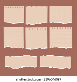 Cute Aesthetic note paper clipart