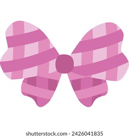 Cute Aesthetic Pink Bow Dainty