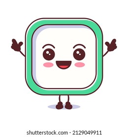 Diseño de personajes de dibujos animados de reloj de alarma, diseño de despertador de mascota de dibujos animados