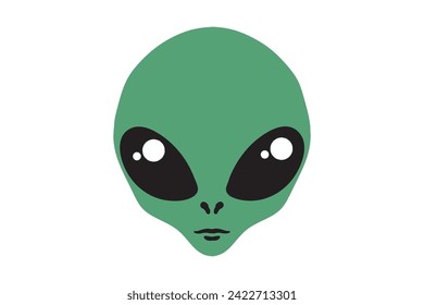 Cute Alien, Alien Face,  outer space set, alien  bundle, cute cartoon,  kawaii clipart bundle, aliens vector, UFO cut files, UFO vector, alien believe, I want to be