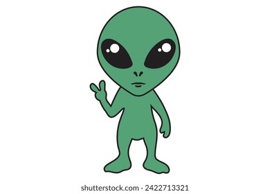 Cute Alien, Alien Face,  outer space set, alien  bundle, cute cartoon,  kawaii clipart bundle, aliens vector, UFO cut files, UFO vector, alien believe, I want to be