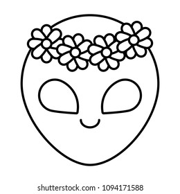 cute alien icon