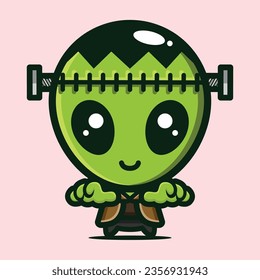 cute alien turns out to be frankenstein