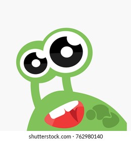 cute alien vector illustration