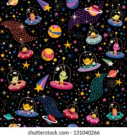 Cute Aliens Pattern