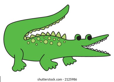 cute alligator