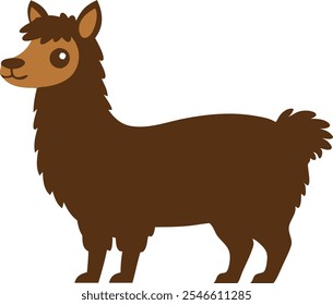 Cute Alpaca Vector Illustration Set for Digital Art