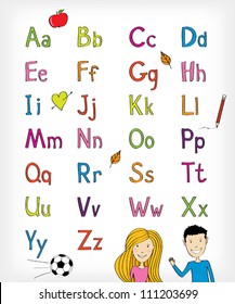 Cute alphabet