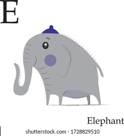 Cute alphabet animals for kids