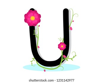 cute alphabet design