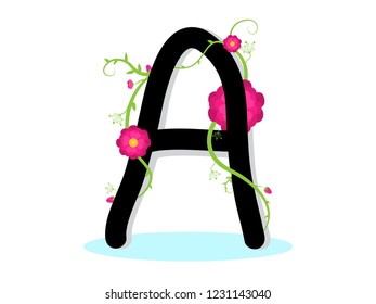 cute alphabet design