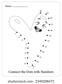 Cute Alphabet Dot To Dot Connect, Coloring Pages for kids, Activity Book, Alphabet for Kids