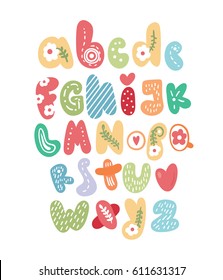 Cute Alphabet For Kids
