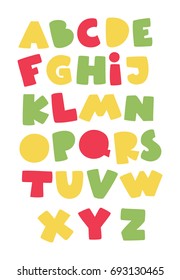 Cute alphabet for kids