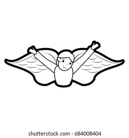 cute angel cartoon 