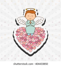 cute angel design 