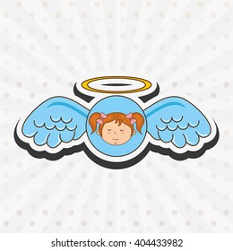 cute angel design 