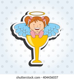 cute angel design 