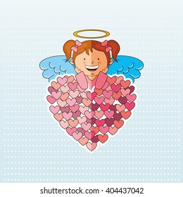 cute angel design 