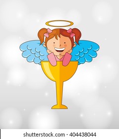 cute angel design 