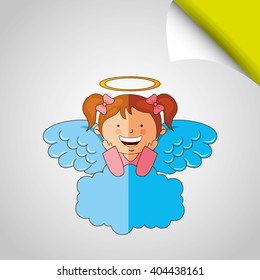 cute angel design 