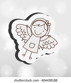 cute angel design 