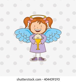 cute angel design 