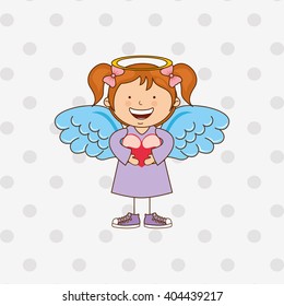 cute angel design 