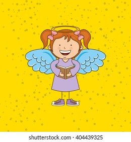 cute angel design 