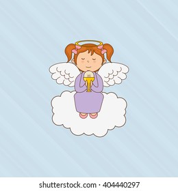 cute angel design 