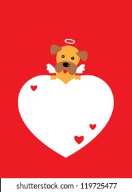 cute angel valentine message