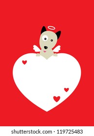 cute angel valentine message