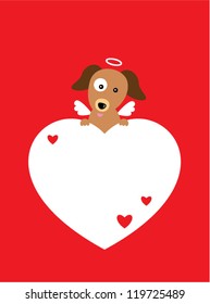 cute angel valentine message