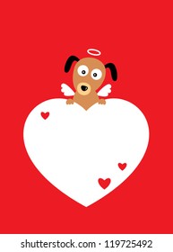 cute angel valentine message