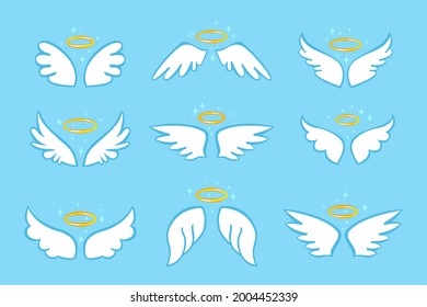 天使の輪と羽根 のイラスト素材 画像 ベクター画像 Shutterstock