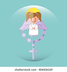 cute angels design 
