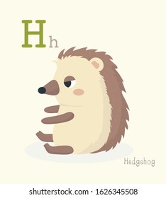 Cute Animal Alphabet Series A-Z for kids education. 
