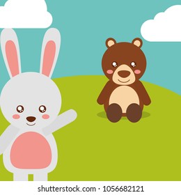 cute animal cartoon