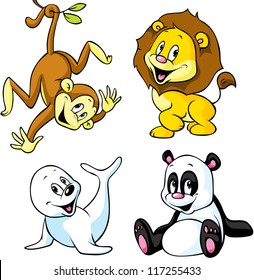 cute animal cartoon