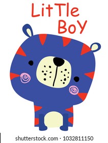cute animal cartoon artwork vector