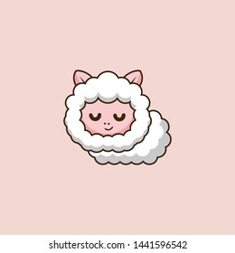 Cute Animal Cartoon Character Vector Design for Icon and Mascot