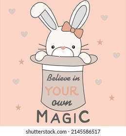 Cute Animal Cartoon Doodle Slogan Tshirt Print Design
