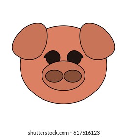 cute animal cartoon icon image 