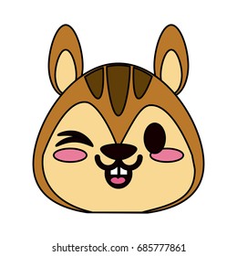 cute animal cartoon icon image 